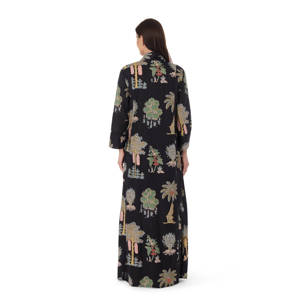 Black Palm Dress