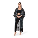 Floral Noir Abaya