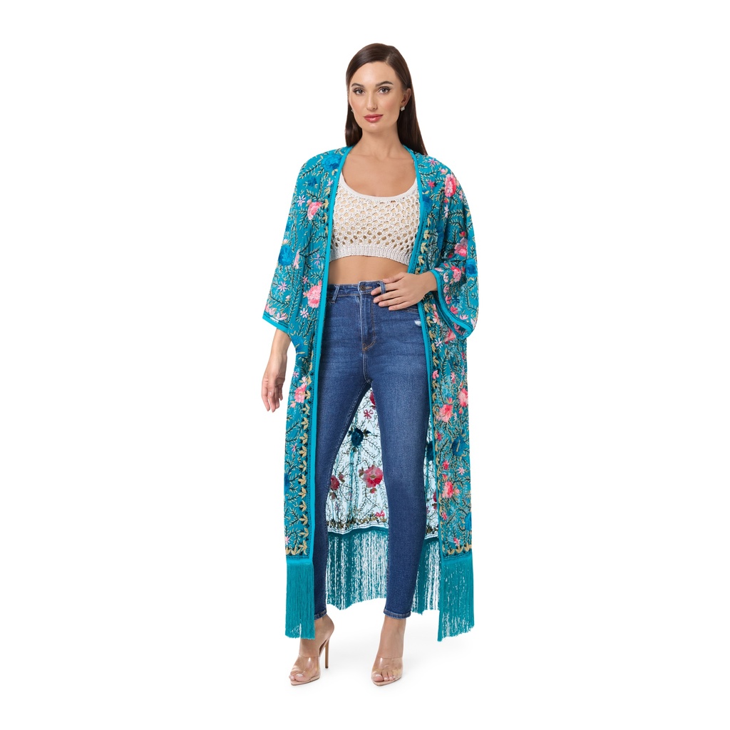 Floral Reef Abaya