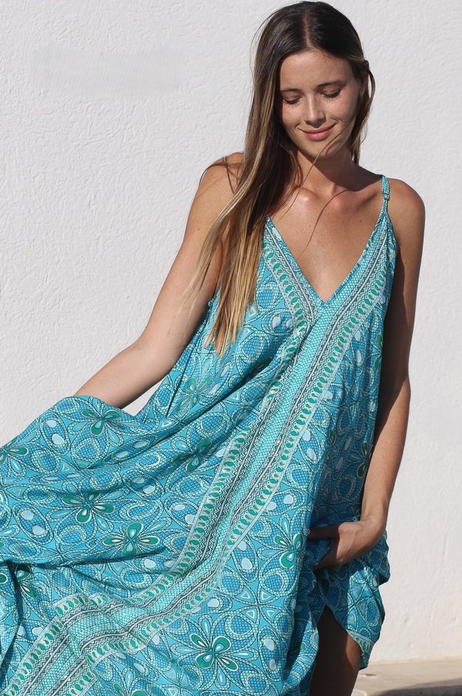 Dress-Calypso-Turquoise