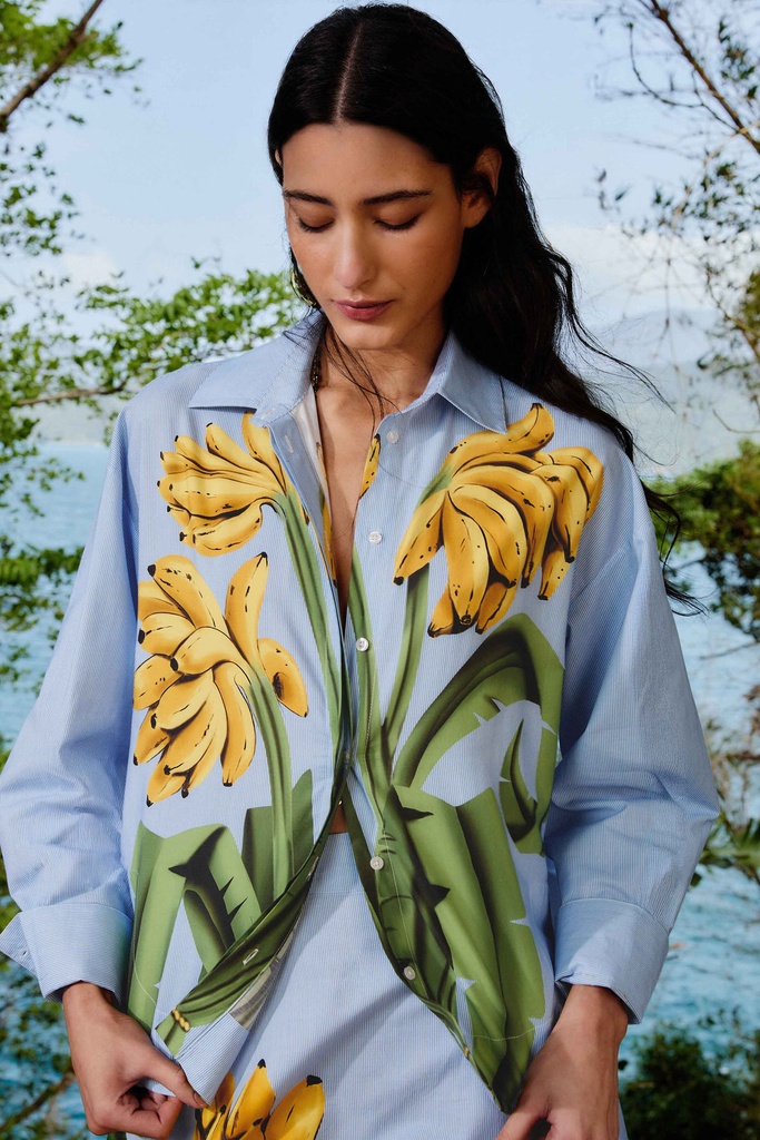 Banana Stripe Shirt