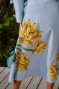 Banana Stripe Skirt