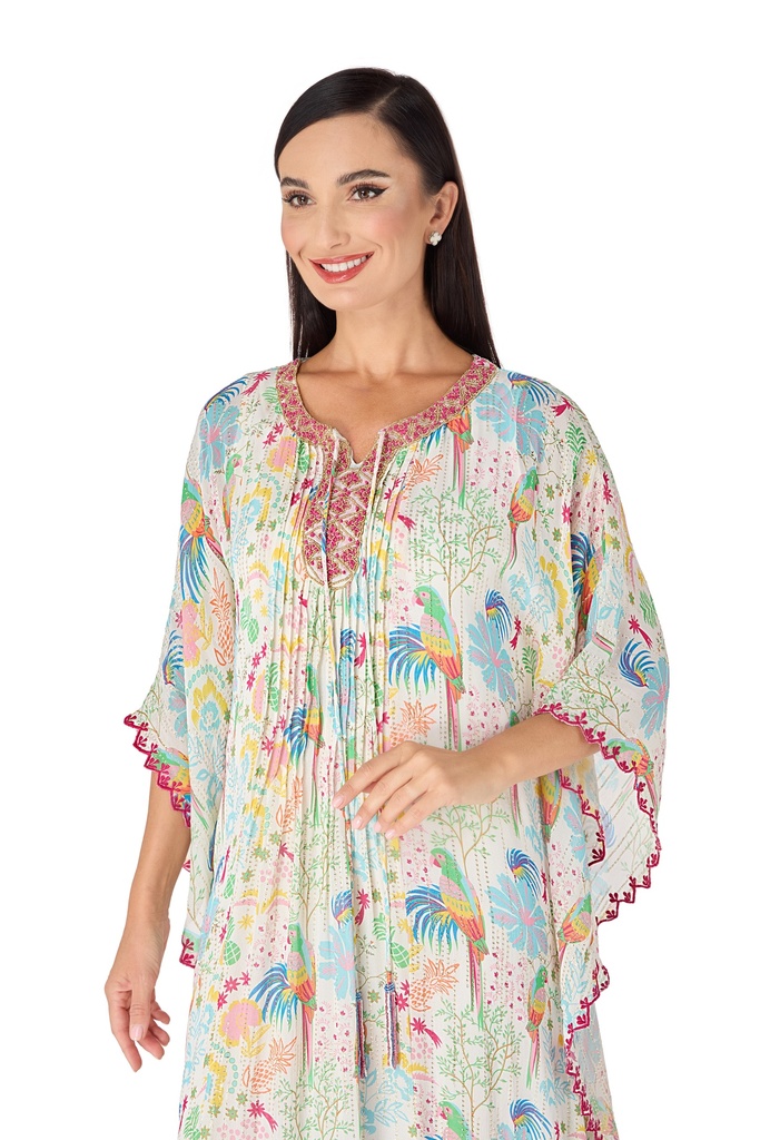 Parakeet Petals Dress