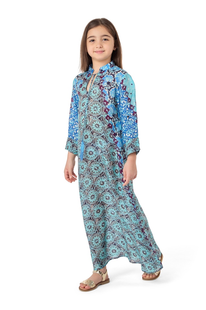Azure Oasis Kids Dress