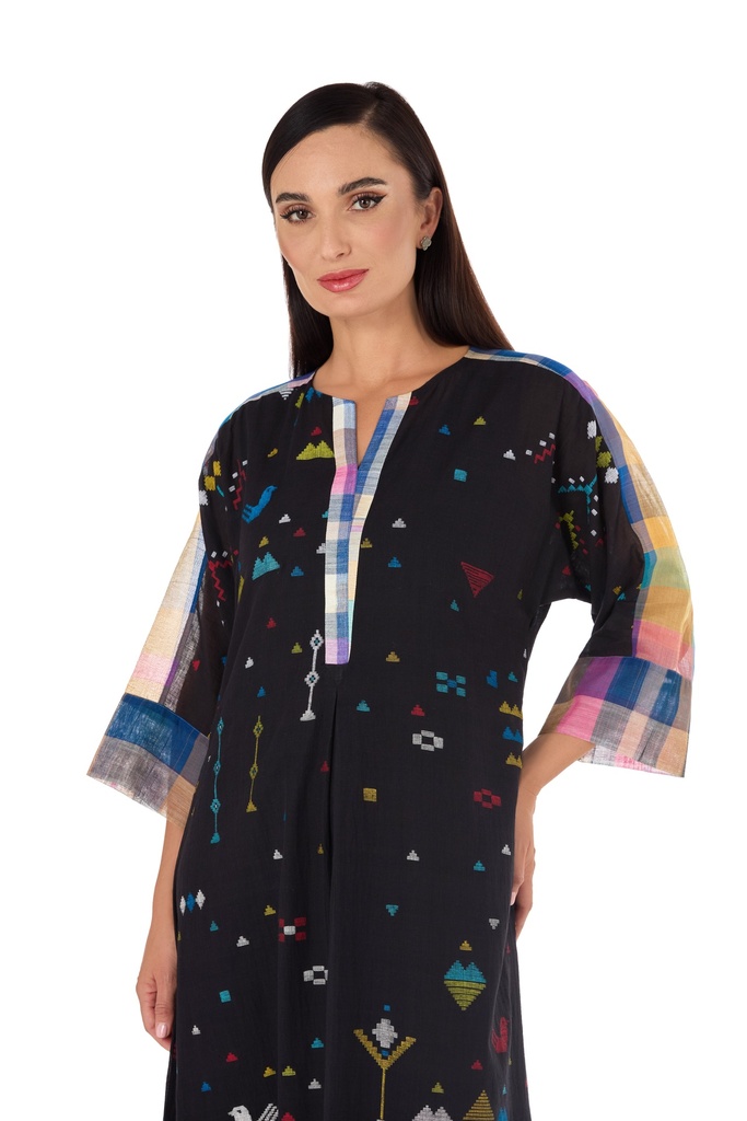 Black Confetti Dress