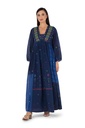 Blue Jamdani Dress