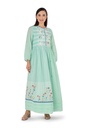 Mint Jamdani Dress