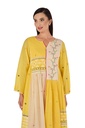 Mustard Jamdani Dress