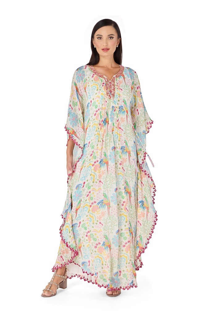 Parakeet Petals Dress