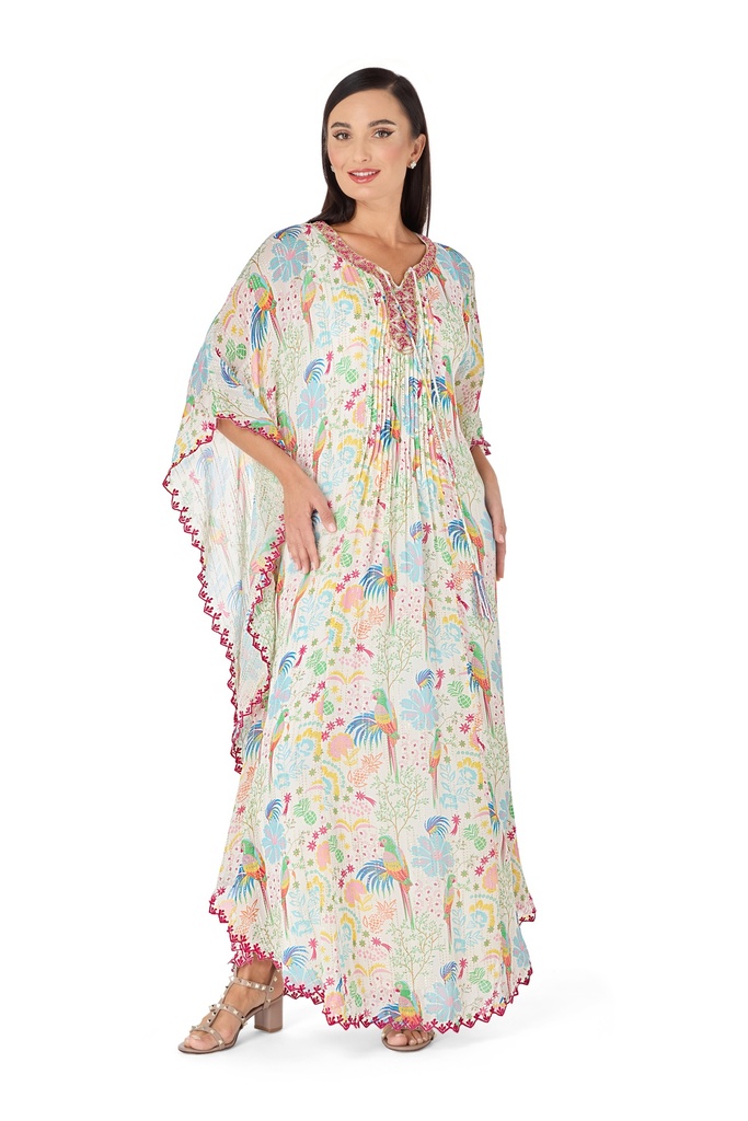 Parakeet Petals Dress