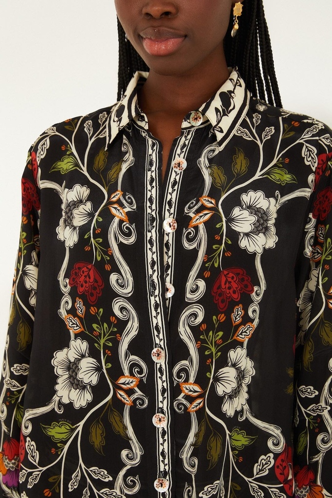 Rococo Flowers Shirt