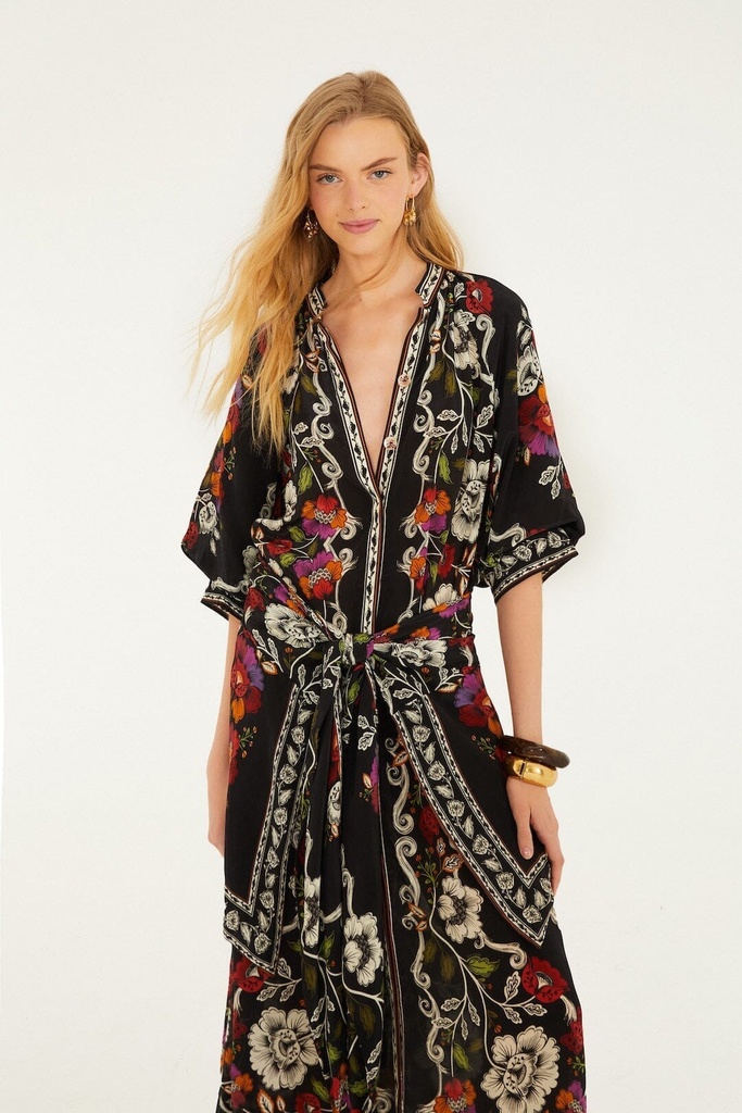 Rococo Flowers Dress