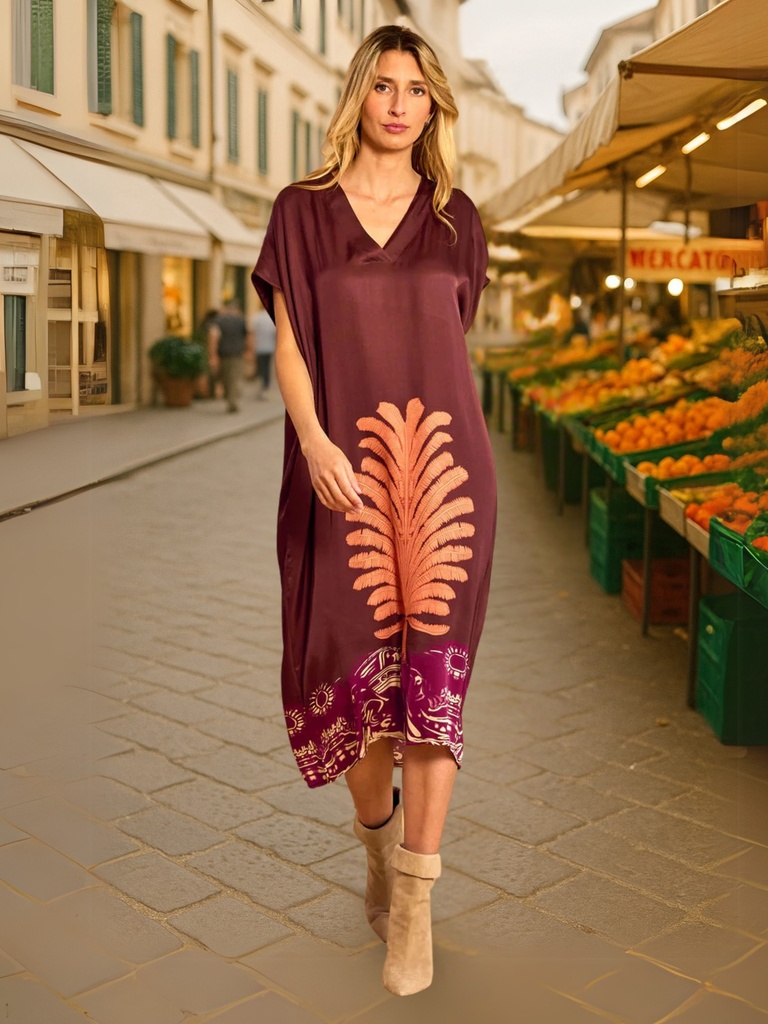 Ambra Brown Dress
