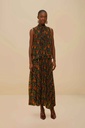 Boho Panther Skirt