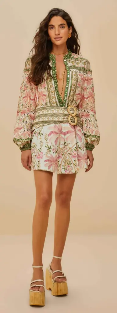 Palm Dream Skirt