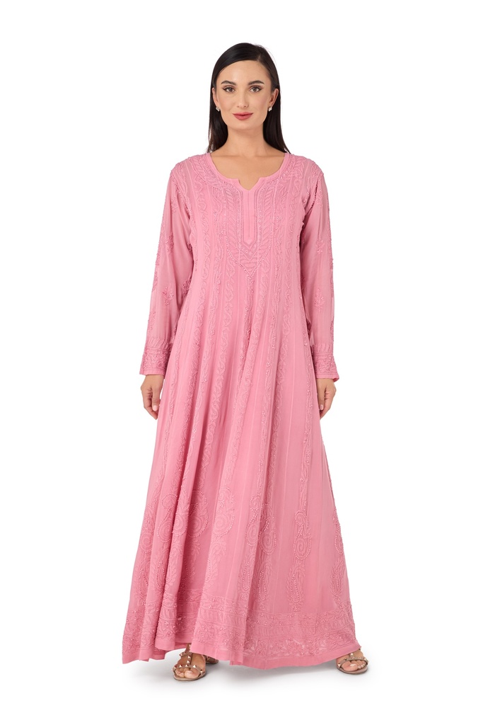 Blush Anarkali Dress