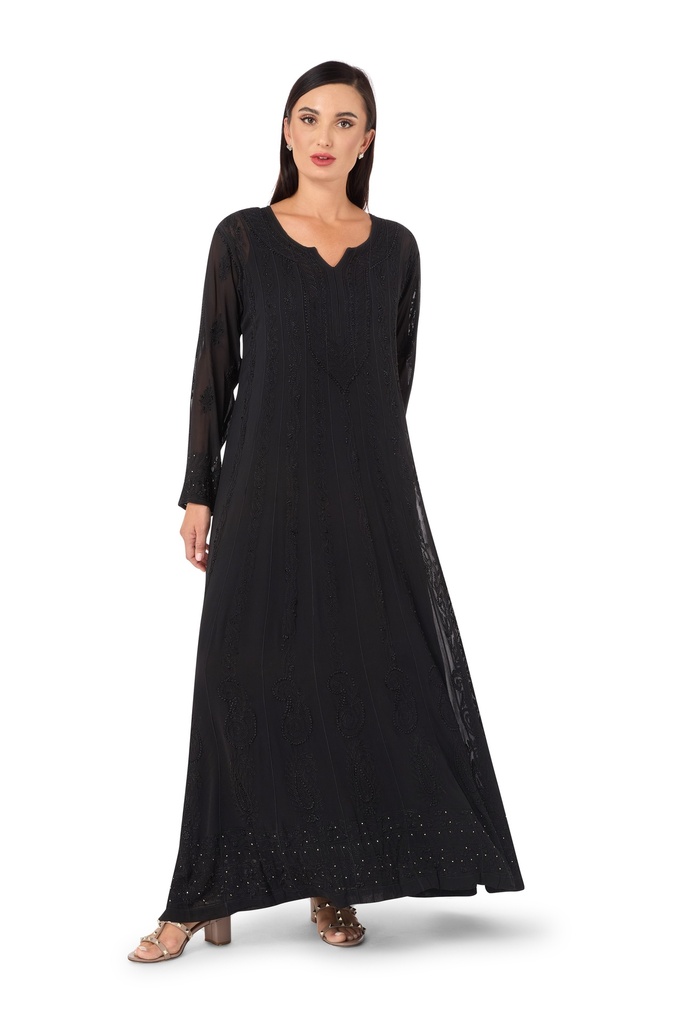 Noir Anarkali Dress