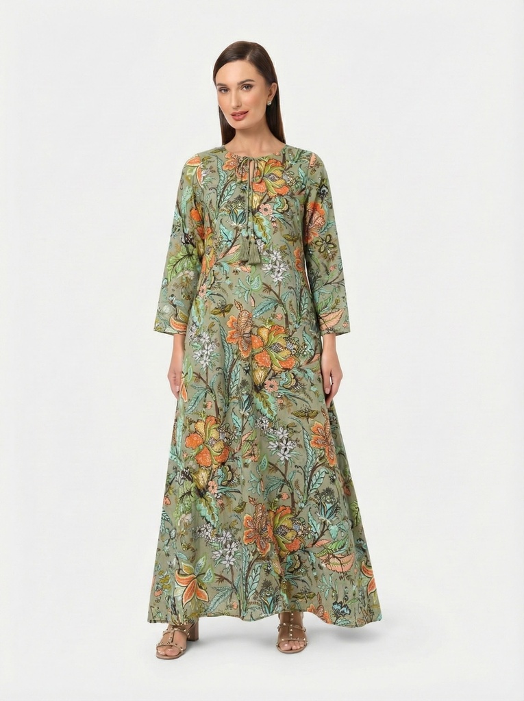 Floral Vines Dress