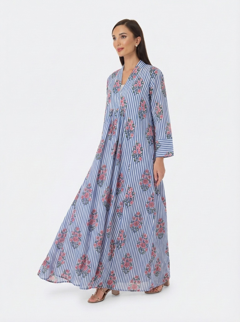 Blue Stripes Dress