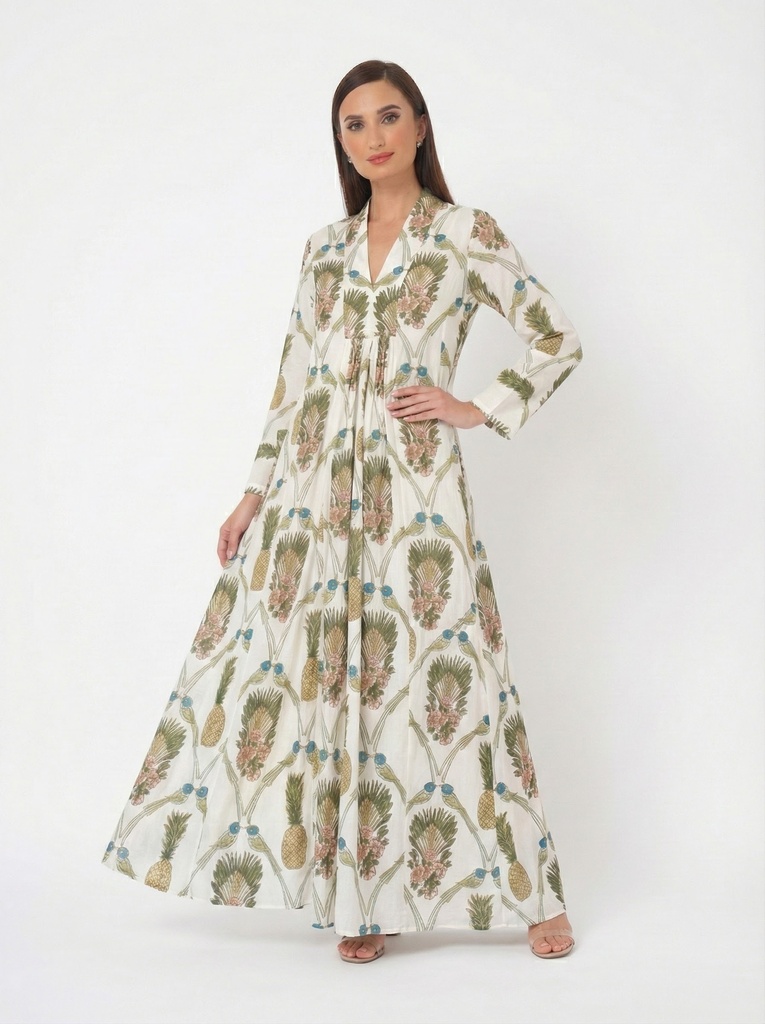 Ivory Pine Dress