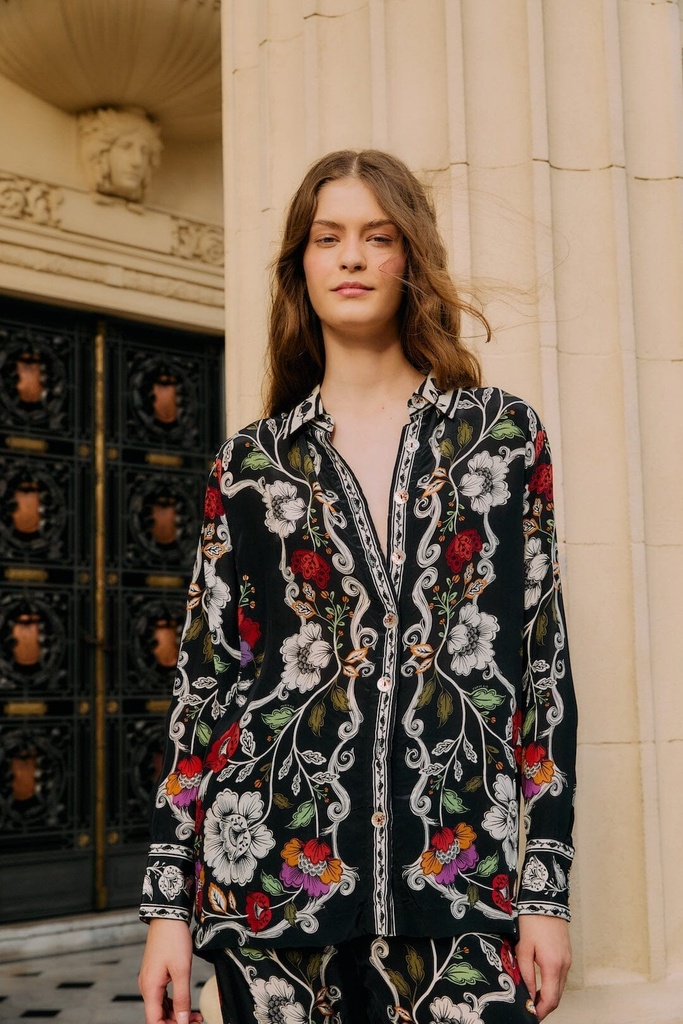 Rococo Flowers Shirt