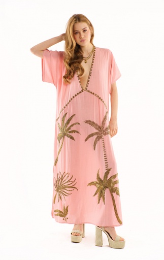 Annie Peach Dress