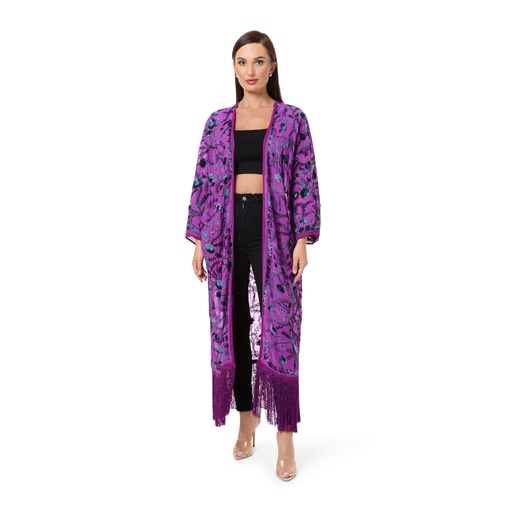 [00033325] Floral Bloom Abaya