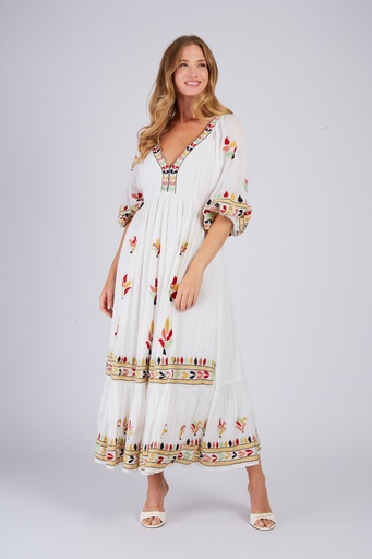 Candice White Dress
