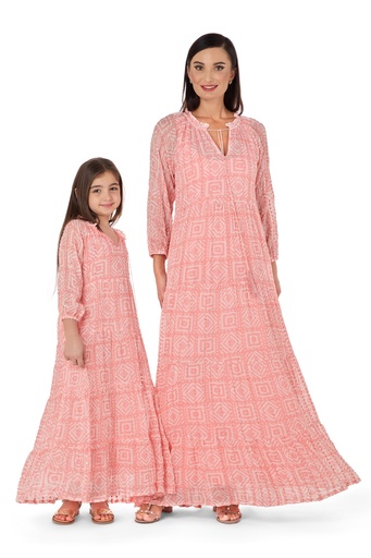 Coral Radiance Dress